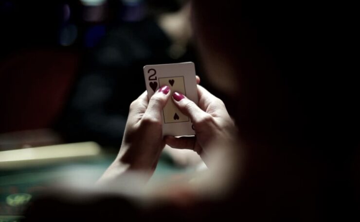 Blackjack playing