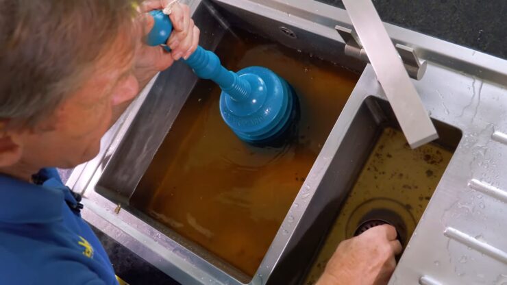 Repairing a Slow-Draining Sink